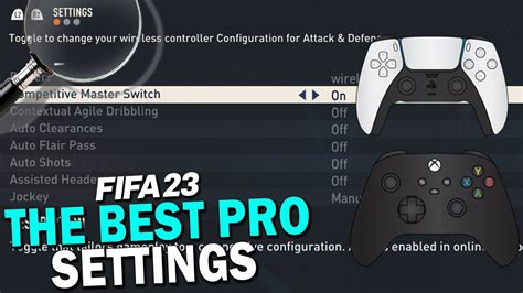 best fifa controller settings